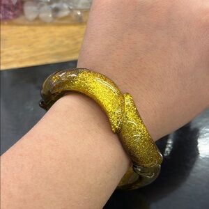 **bundle 3 for $15** Sparkling Gold/brown Bangle Bracelet